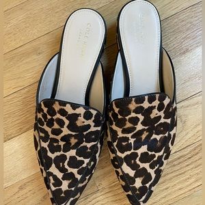 Cole Haan, loafer slides, size 7. Worn twice.